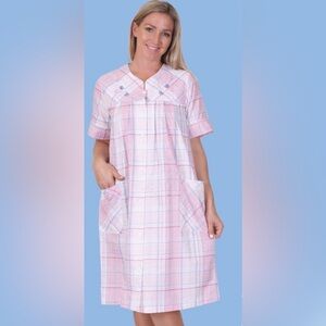 Plaid Pink Nightgown